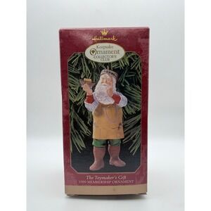 Hallmark Keepsake‎ Ornament The Toymakers Gift 1999 Membership Exclusive Santa